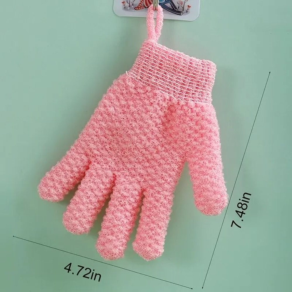 Creative Five Finger Exfoliating Bath Glove And High Performance Body Massage Architecture 5