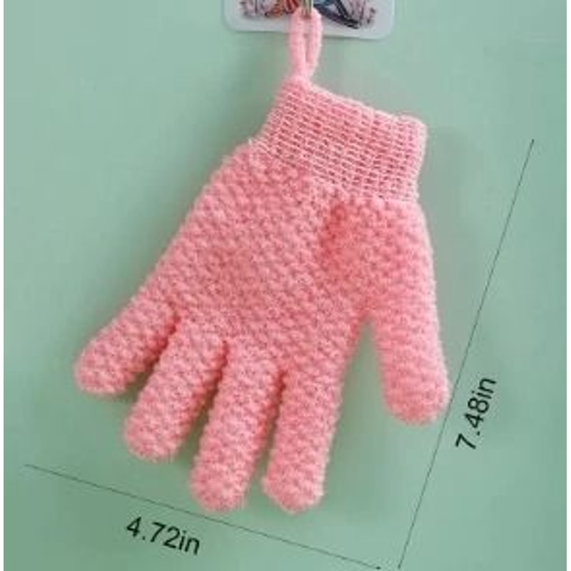 Creative Five Finger Exfoliating Bath Glove And High Performance Body Massage Architecture 6