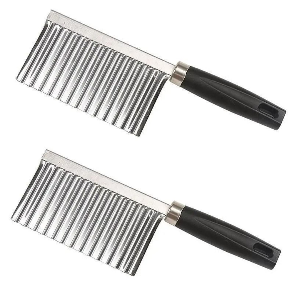 Precision Stainless Steel Wave Edge Knife And HighPerformance French Fry Architecture 0