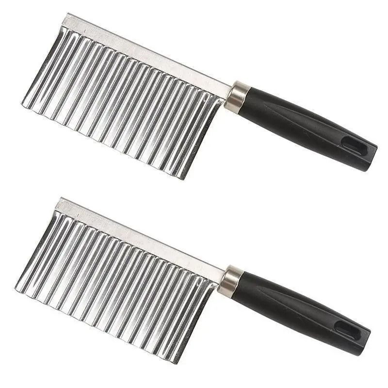 Precision Stainless Steel Wave Edge Knife And HighPerformance French Fry Architecture 0