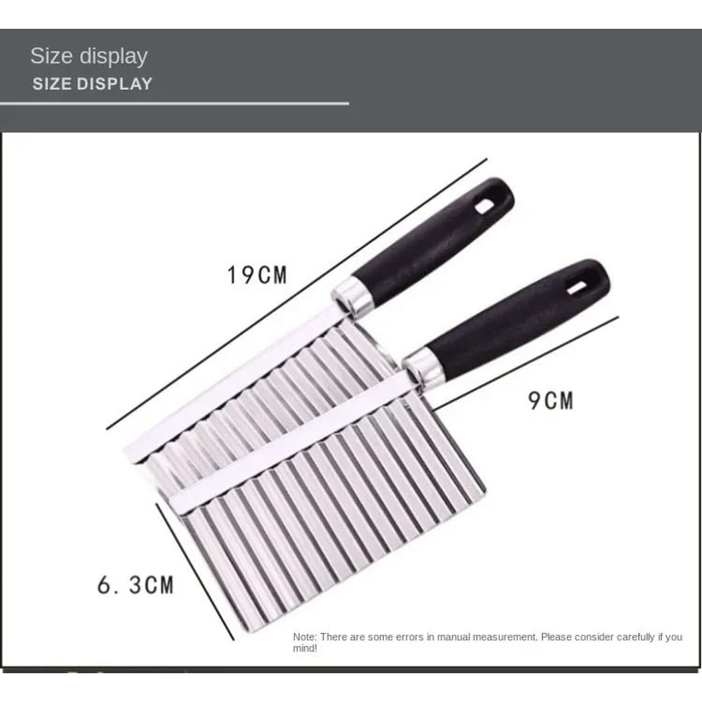 Precision Stainless Steel Wave Edge Knife And HighPerformance French Fry Architecture 3
