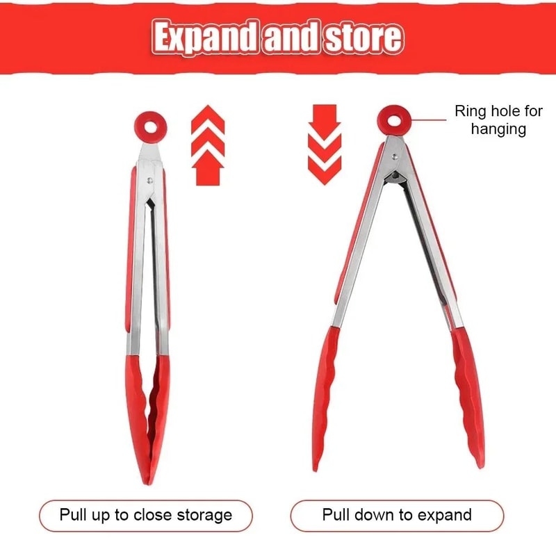 Precision SiliconeTipped Food Tongs And HighPerformance Culinary Handling Architecture 2