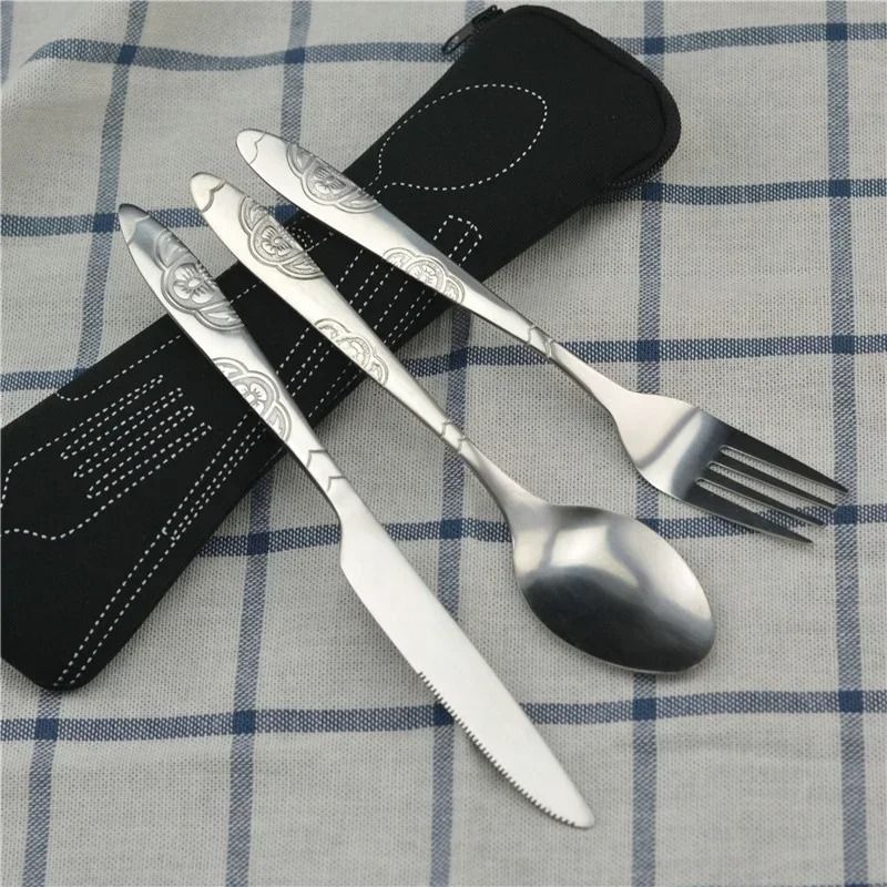 Precision Travel Camping Cutlery Set And HighPerformance Mobile Dining Architecture 6