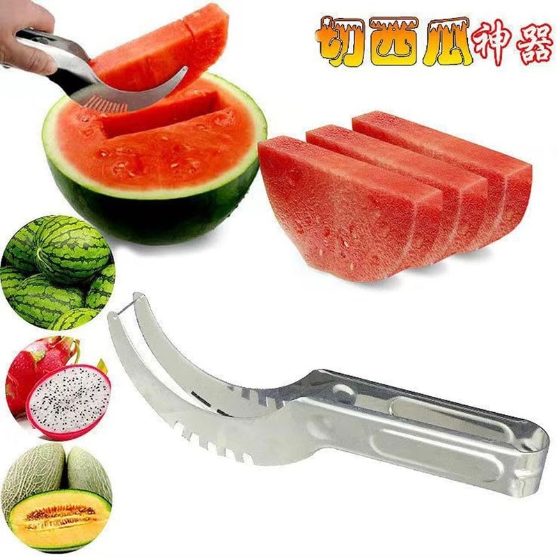 Stainless Steel Watermelon Chopper And HighPerformance Fruit Carving Architecture 2