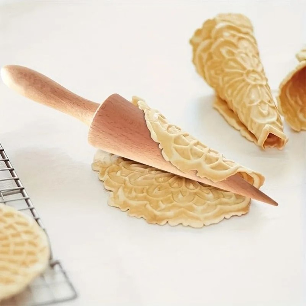 Wooden Cone Mold And HighPerformance Artisanal Pastry Architecture 0