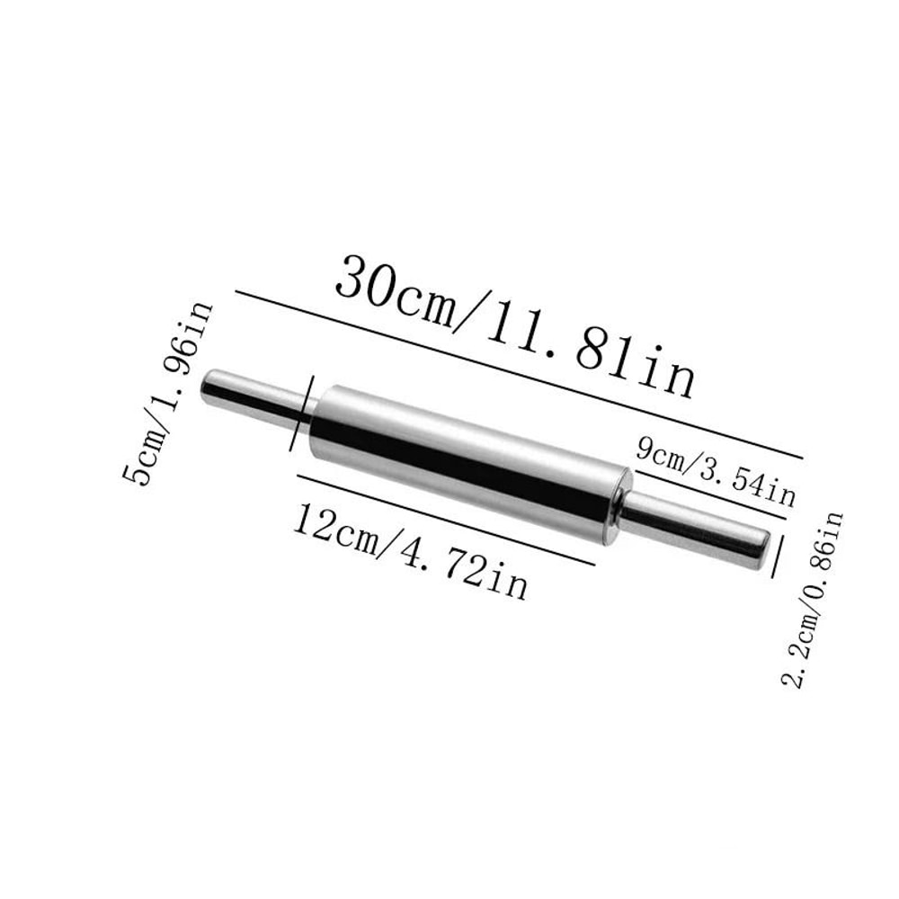 Stainless Steel Rolling Pin And HighPerformance Dough Regulation Architecture 6