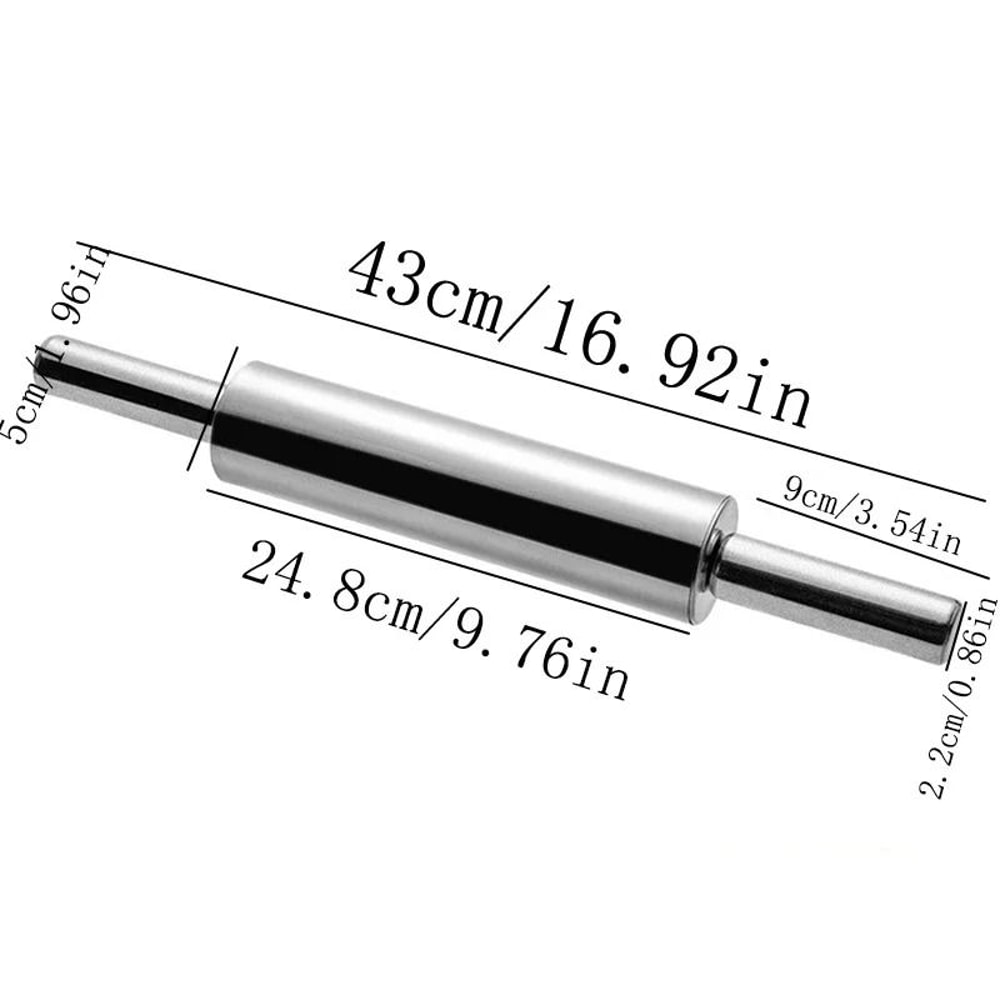 Stainless Steel Rolling Pin And HighPerformance Dough Regulation Architecture 7