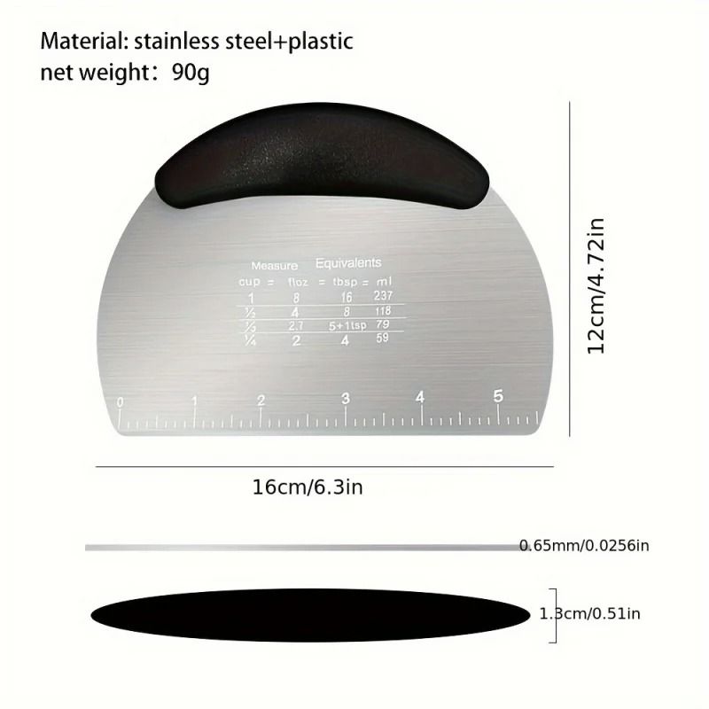Stainless Steel Dough Scraper And HighPerformance Bench Management Architecture 4
