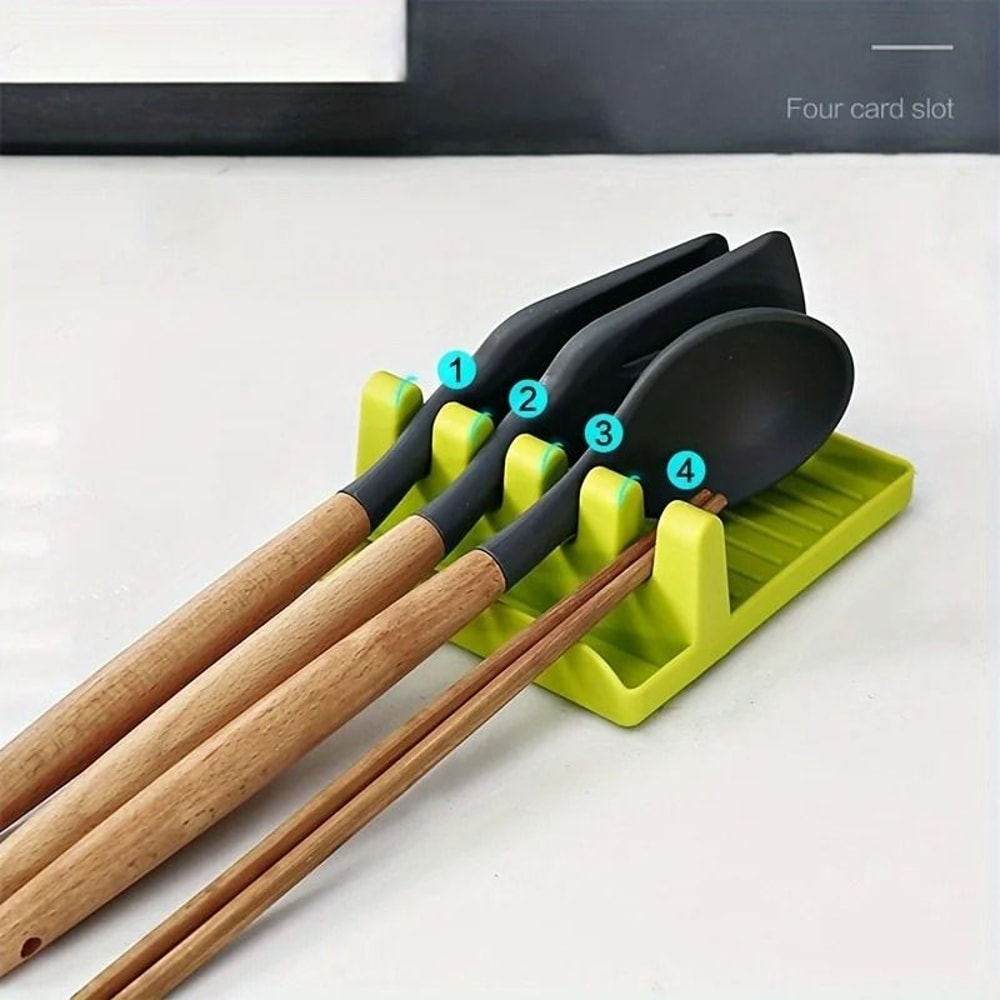 HighPerformance Silicone Utensil Holder And Universal Countertop Management Architecture 1