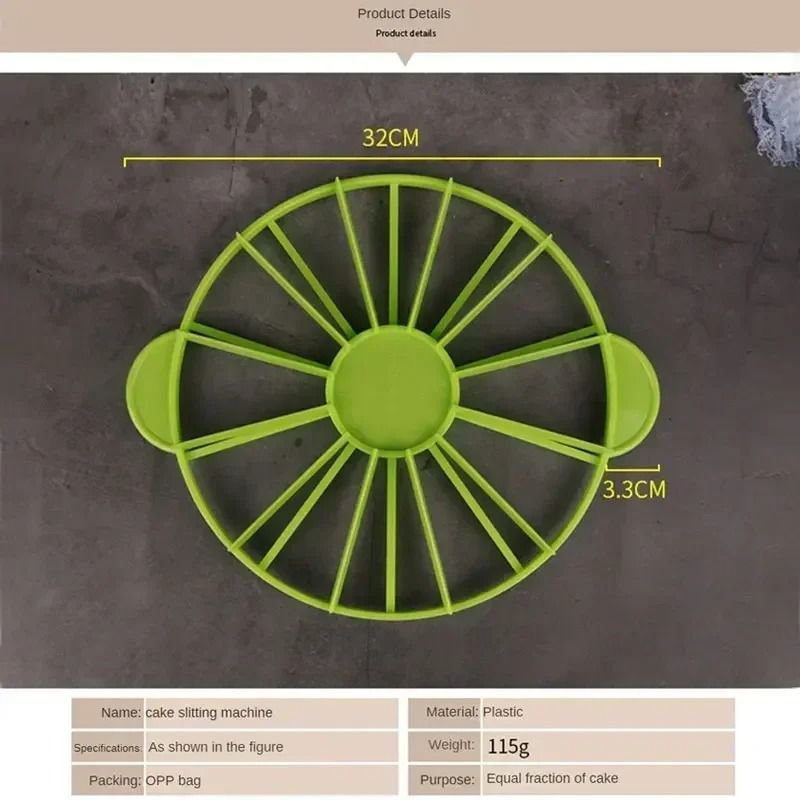 Cake Equal Portion Cutter And HighPerformance Dessert Calibration Architecture 4