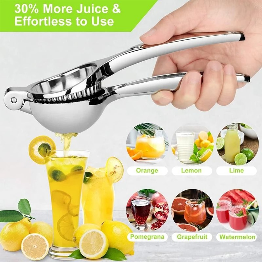 Zinc Alloy Lemon Squeezer And HighFidelity Citrus Extraction Architecture 3