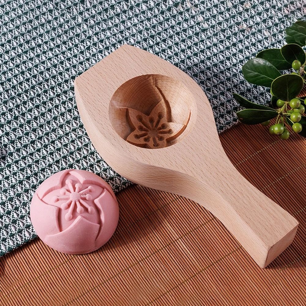 Wooden Steamed Bun Mold And HighFidelity Traditional Pastry Architecture 12