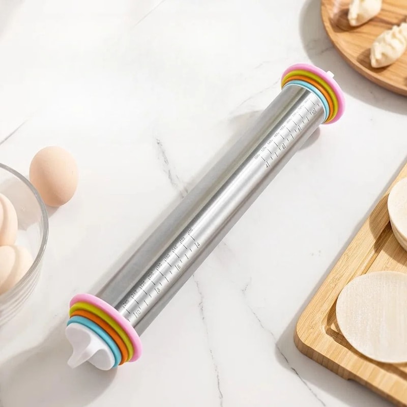 Adjustable Rolling Pin And HighFidelity Dough Calibration Architecture 0