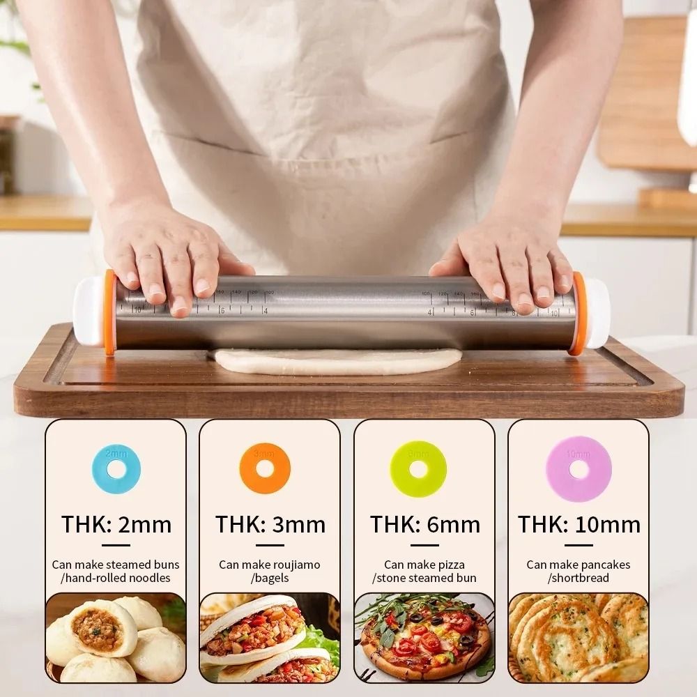 Adjustable Rolling Pin And HighFidelity Dough Calibration Architecture 1