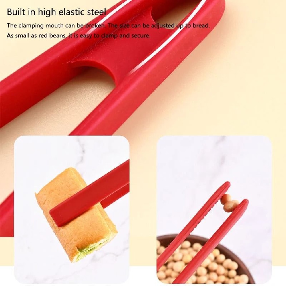 Silicone Food Tongs And HighFidelity Culinary Manipulation Architecture 3