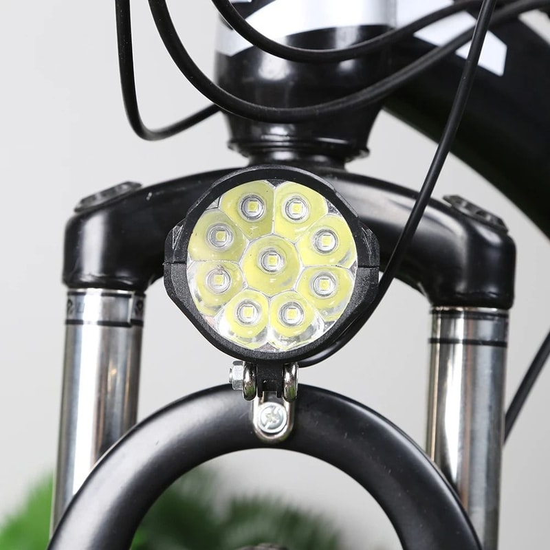 EBike 2in1 LED Luminance Hub And HighFidelity Commuter Safety Architecture 1