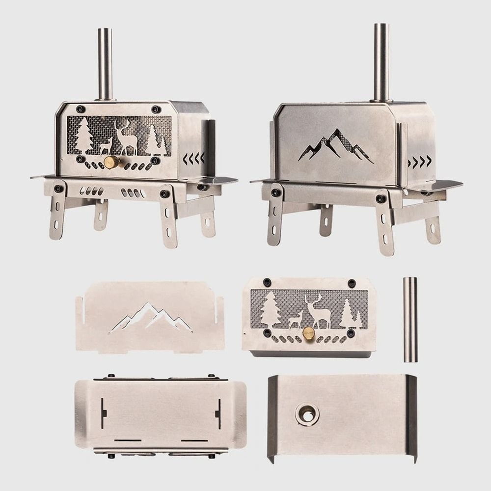 Mini Portable Folding Stove And HighFidelity Thermal Logistics Architecture 3