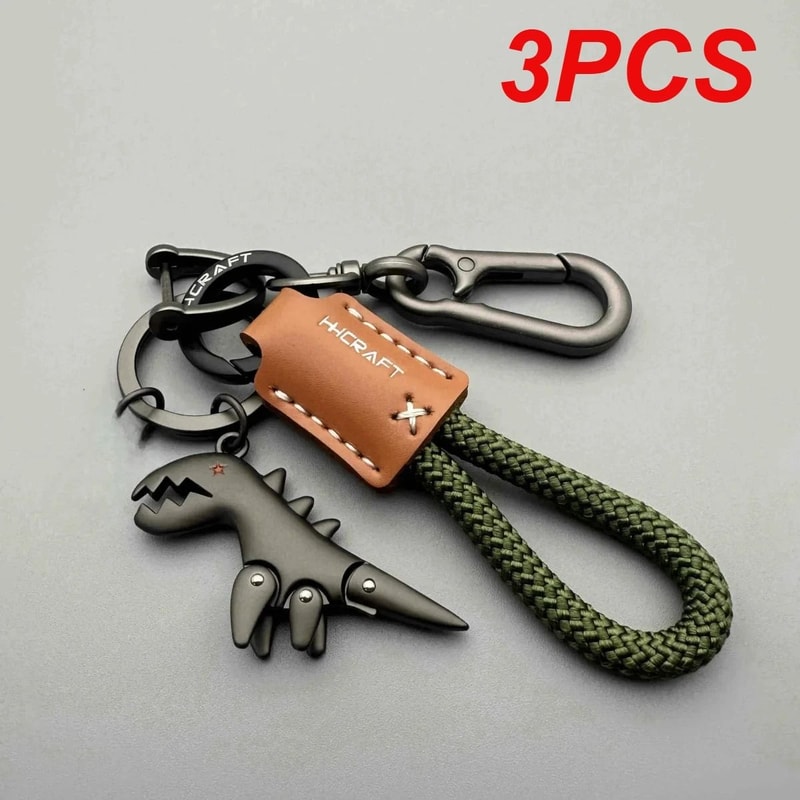 Leather Woven Rope Keychain And HighFidelity Asset Retention Architecture 12