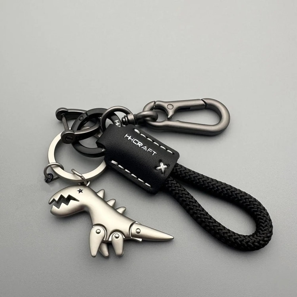 Leather Woven Rope Keychain And HighFidelity Asset Retention Architecture 8