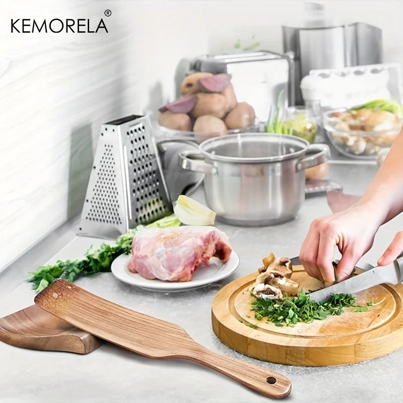 Wooden Spatula Hub And HighFidelity Culinary Support Architecture 1