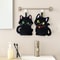 Cartoon Cat Soft Chenille QuickDry Absorbent Hand Towel For Kitchen Bathroom 2