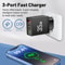 Gemini Said 35W LED Display Quick Charge 30 PD Type C Wall Charger Adapter 2