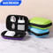 Portable Travel Cable Organizer Case With Shockproof Storage For USB Data Cords Earphones 0