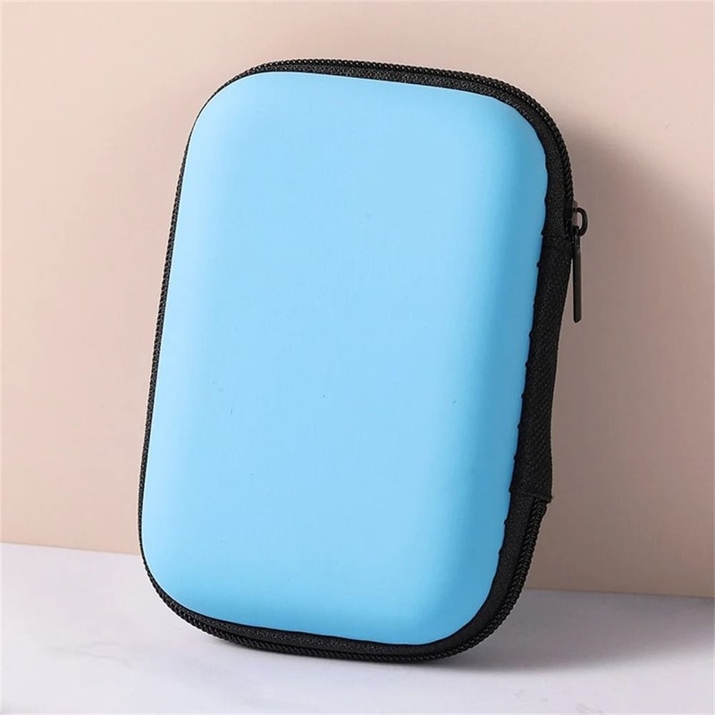 Portable Travel Cable Organizer Case With Shockproof Storage For USB Data Cords Earphones 10