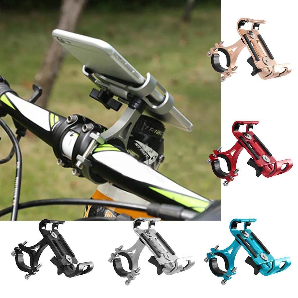 Aluminum Alloy Universal Motorcycle Bicycle Handlebar Phone Stand 1