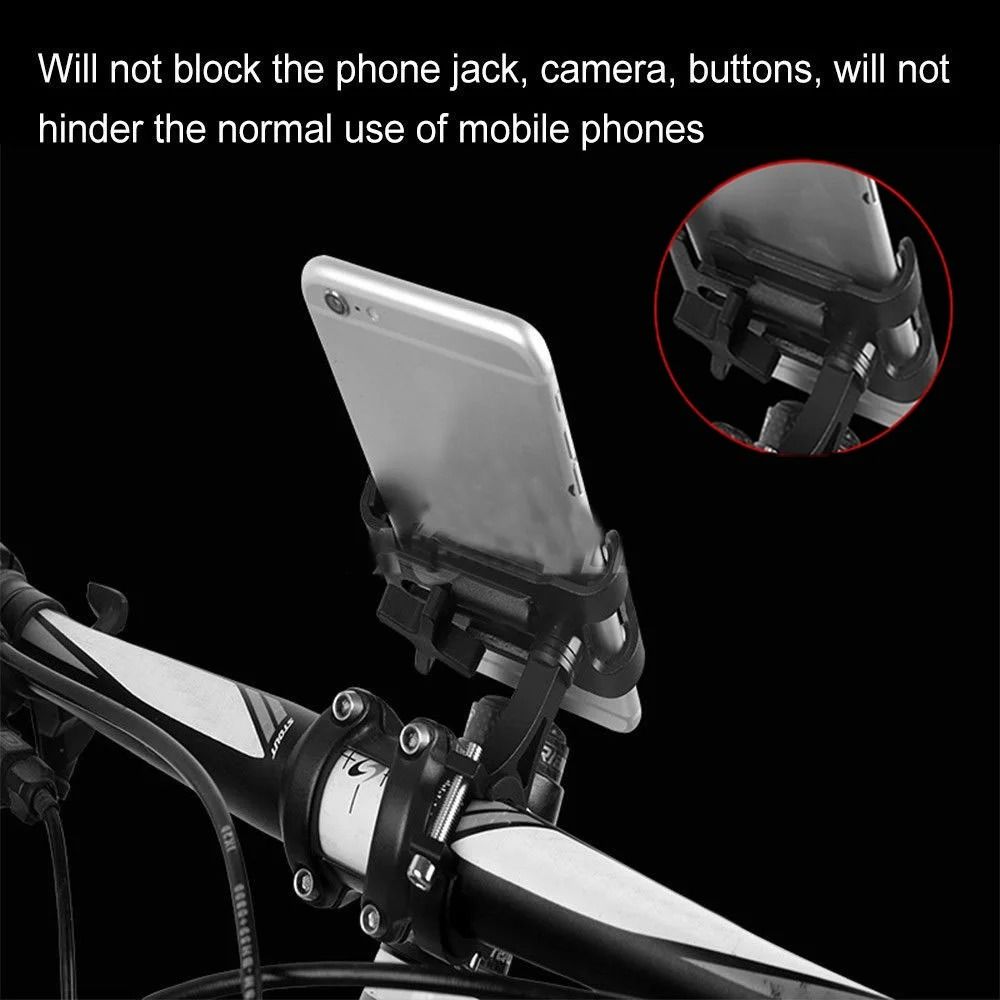 Aluminum Alloy Universal Motorcycle Bicycle Handlebar Phone Stand 5