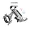 Aluminum Alloy Universal Motorcycle Bicycle Handlebar Phone Stand 15