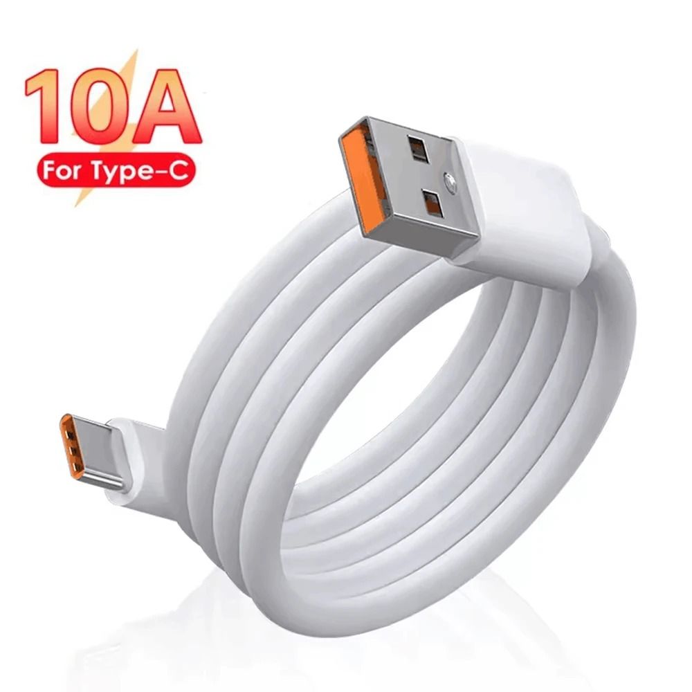 120W 10A HighSpeed USBA To TypeC Super Fast Charging Data Cord 0