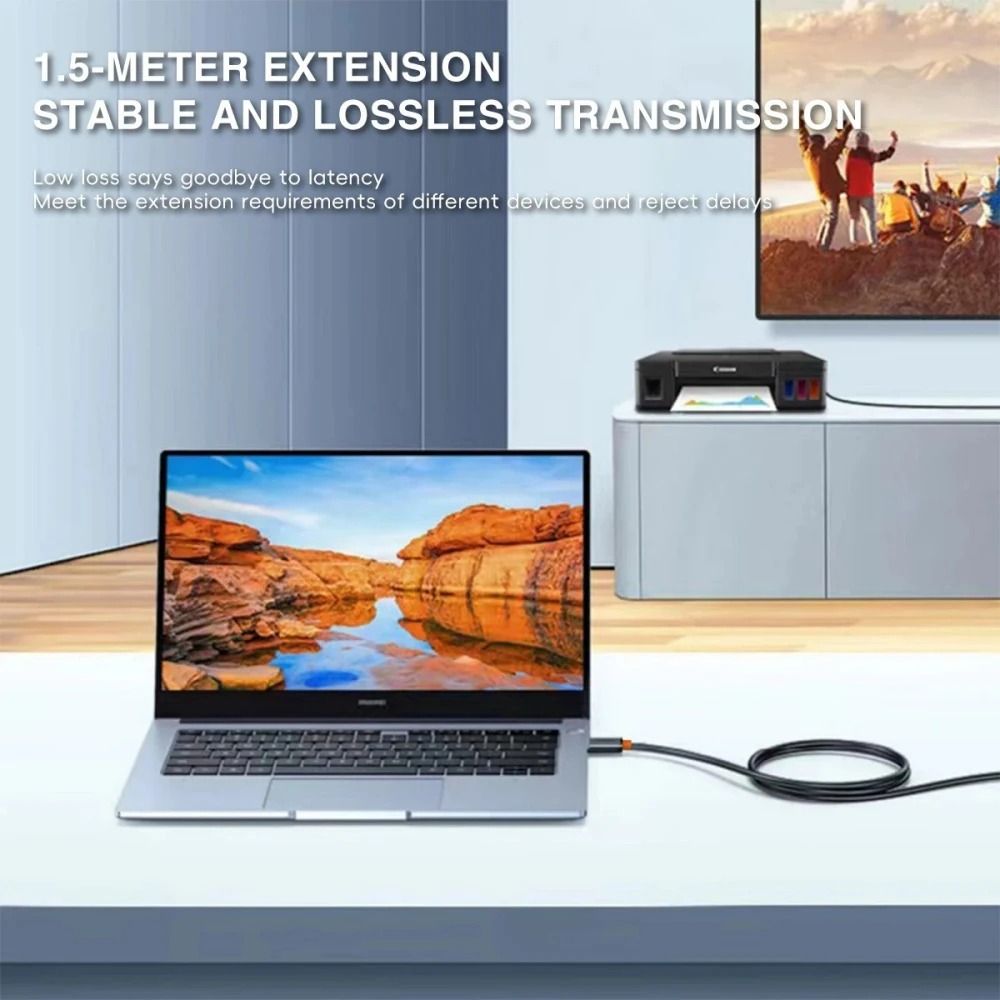 HighSpeed USB 30 Braided Extension Cable With 6A HighCurrent Support 5