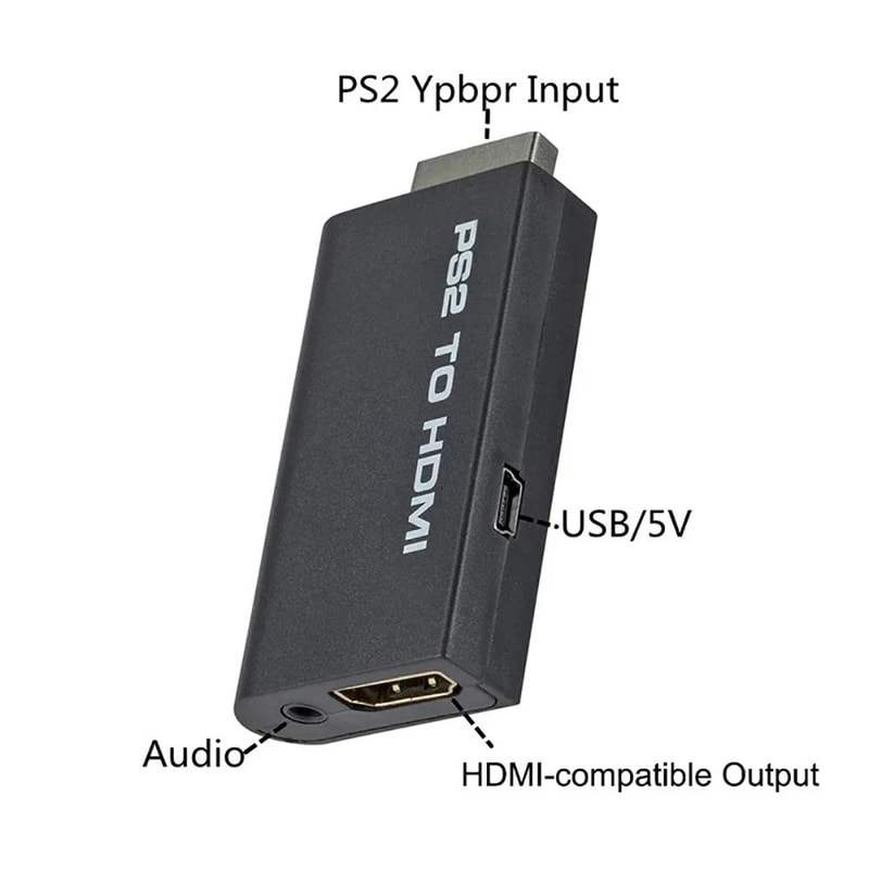 HighDefinition PS2 To HDMICompatible Audio Video Converter Adapter 5