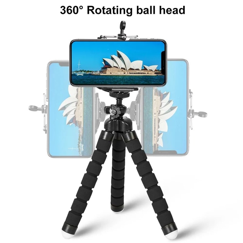 Universal Octopus Mini Flexible Tripod And HighFidelity Smartphone Stand 1
