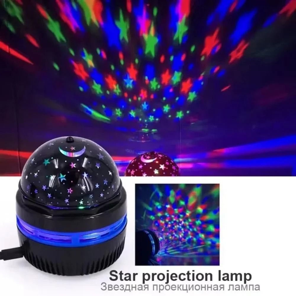 HighFidelity LED Starry Night Light Projector And Atmospheric USB Table Lamp 4
