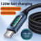 120W HighFidelity MultiLink USBC To USBC And USBA Data Cord 0