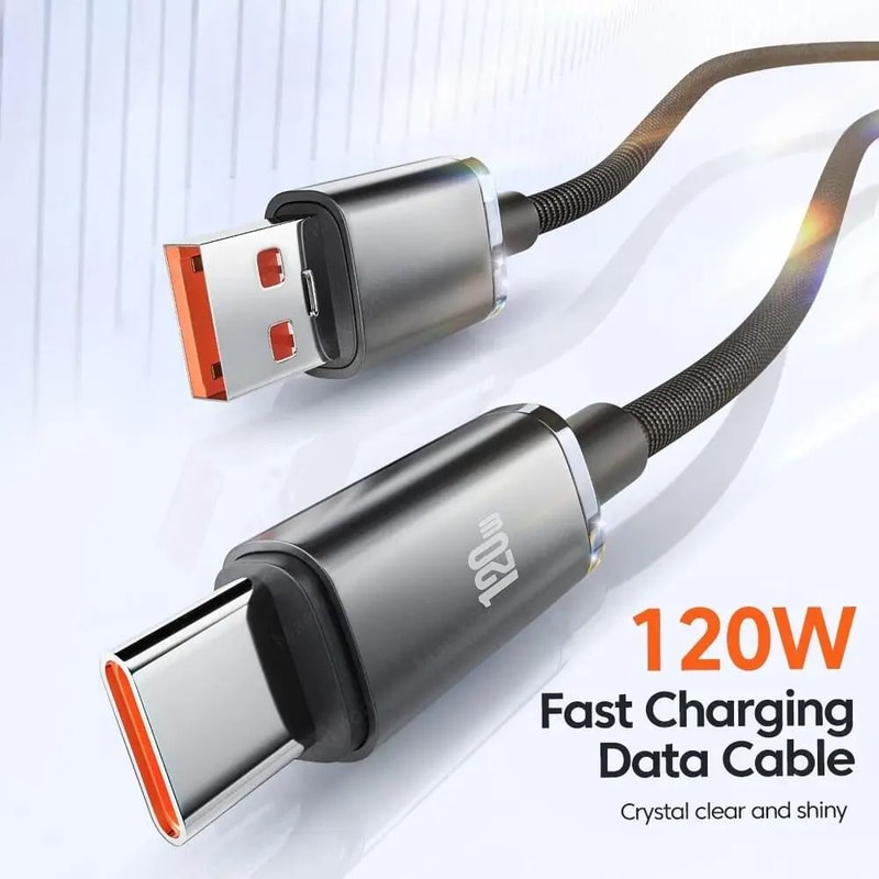 6A 120W HighFidelity USBC Super Fast Charging And Data Sync Cord 0