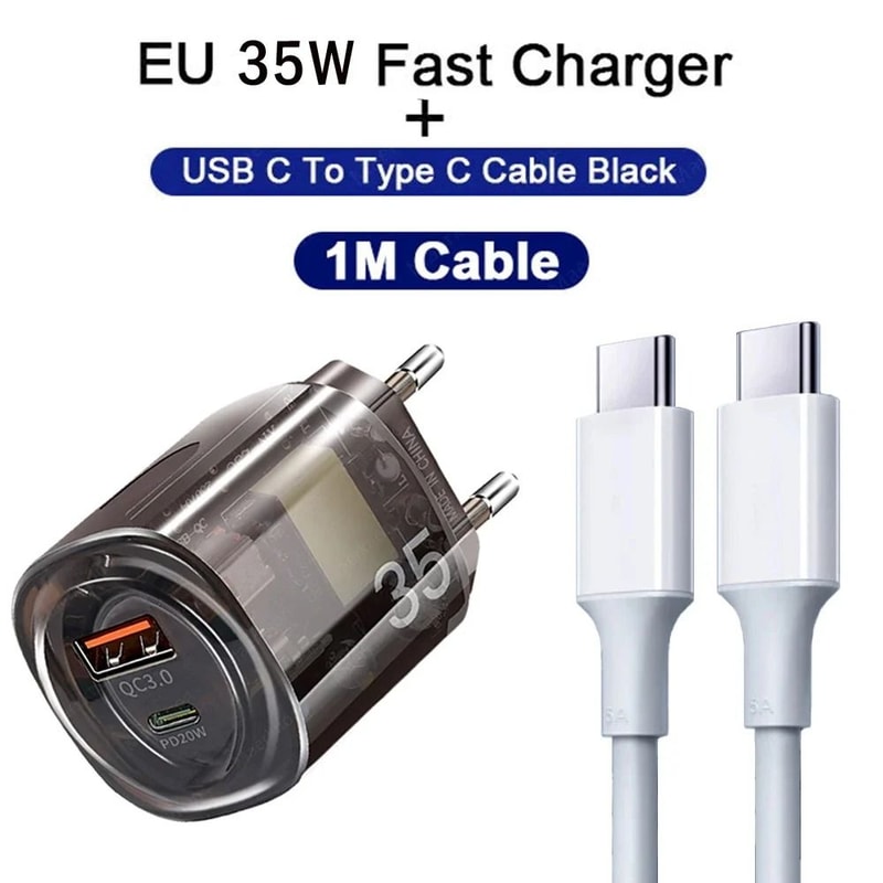35W PD HighFidelity USBC Fast Charging Wall Adapter 8