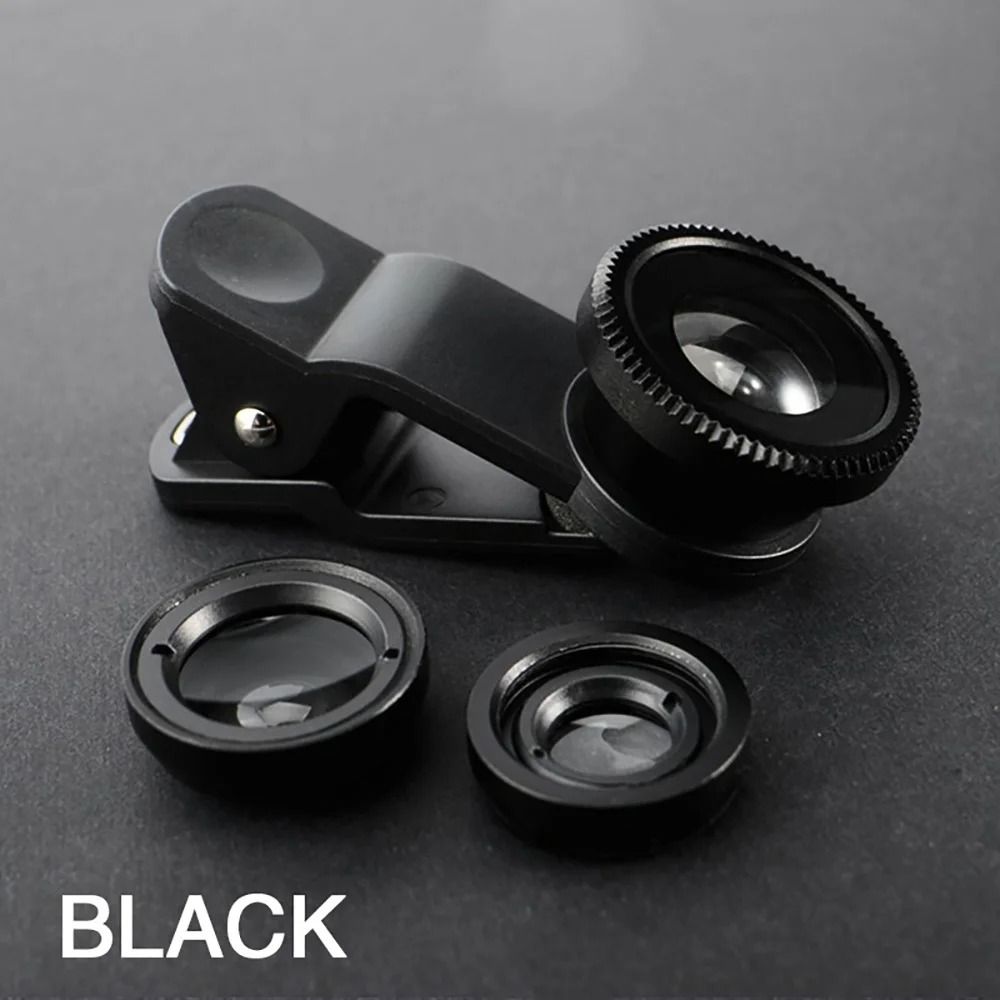 3in1 Universal HighFidelity Mobile Camera Lens And Optical Expansion Kit 7