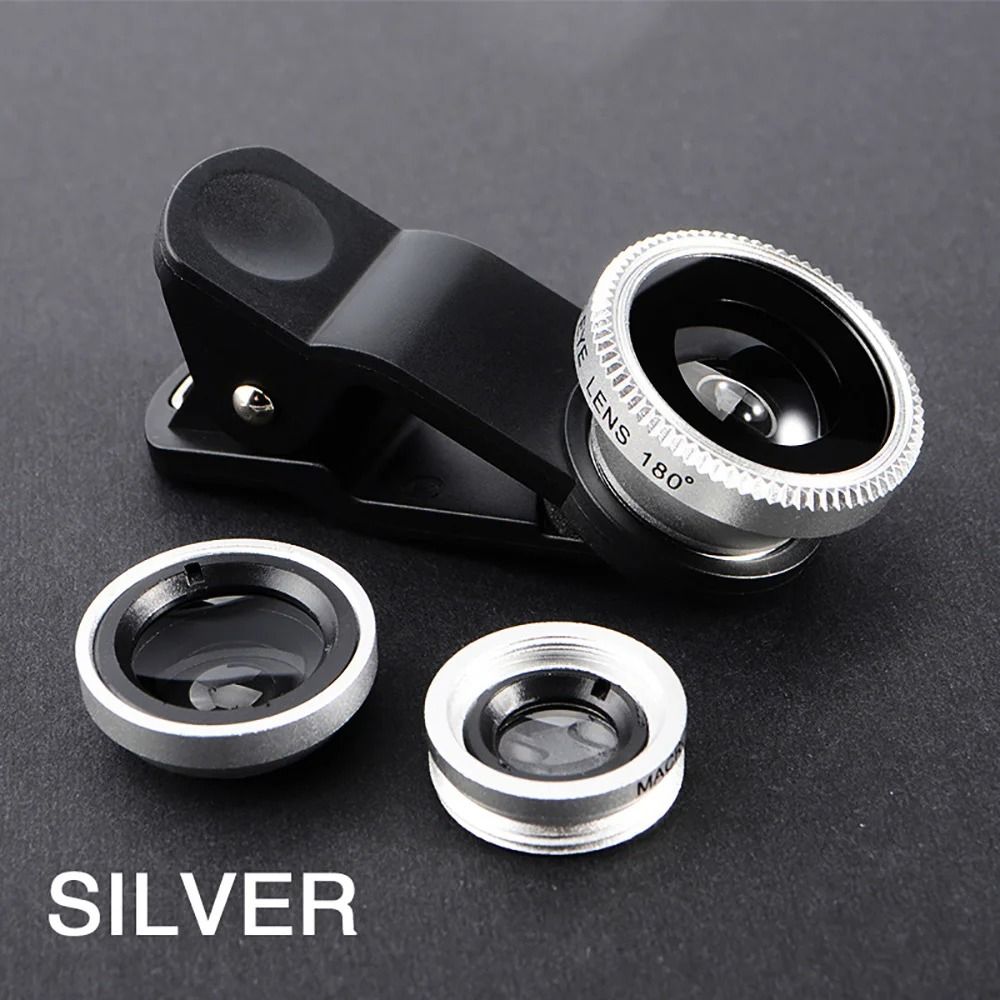3in1 Universal HighFidelity Mobile Camera Lens And Optical Expansion Kit 8