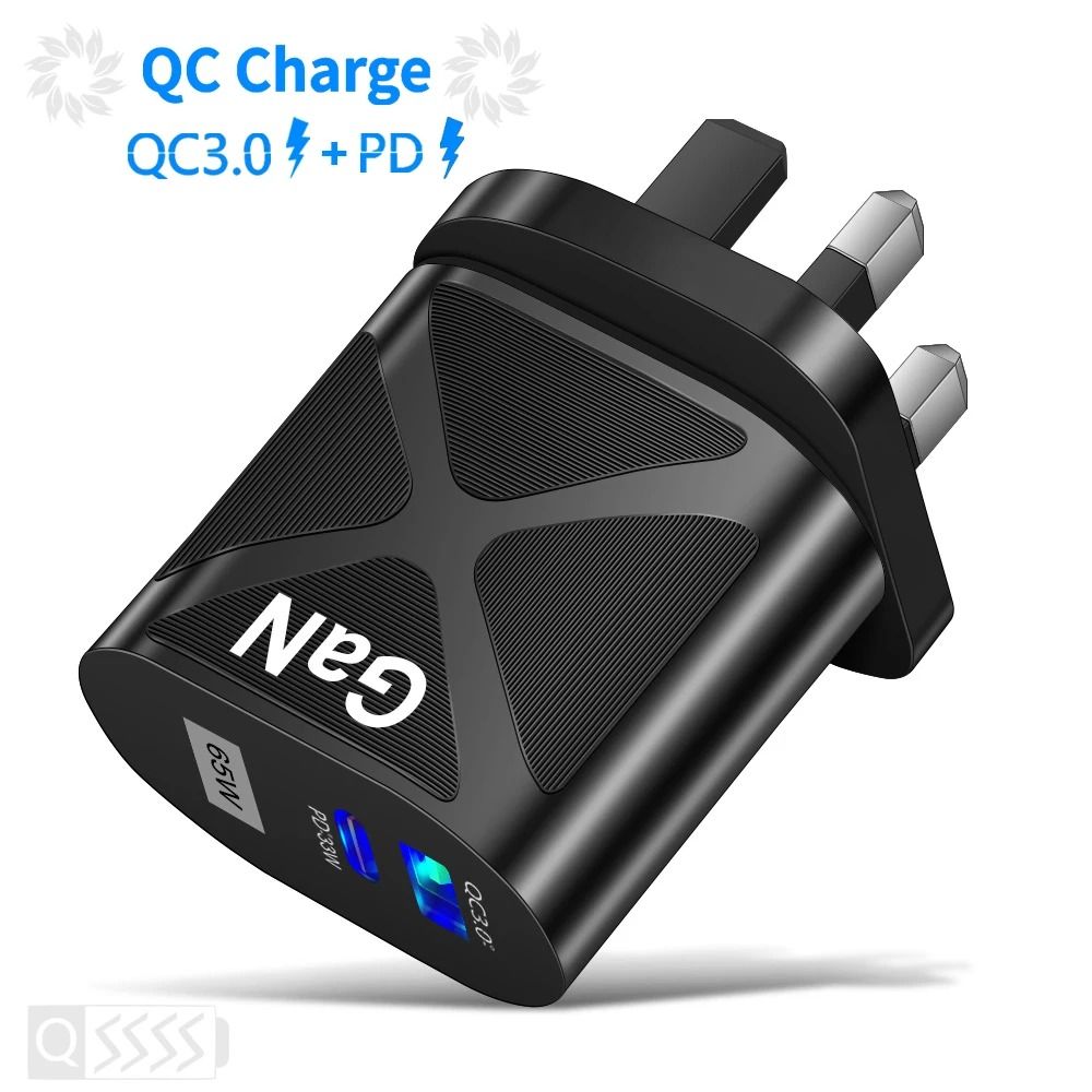 65W GaN HighFidelity USBC And Quick Charge 30 Fast Charging Power Hub 10
