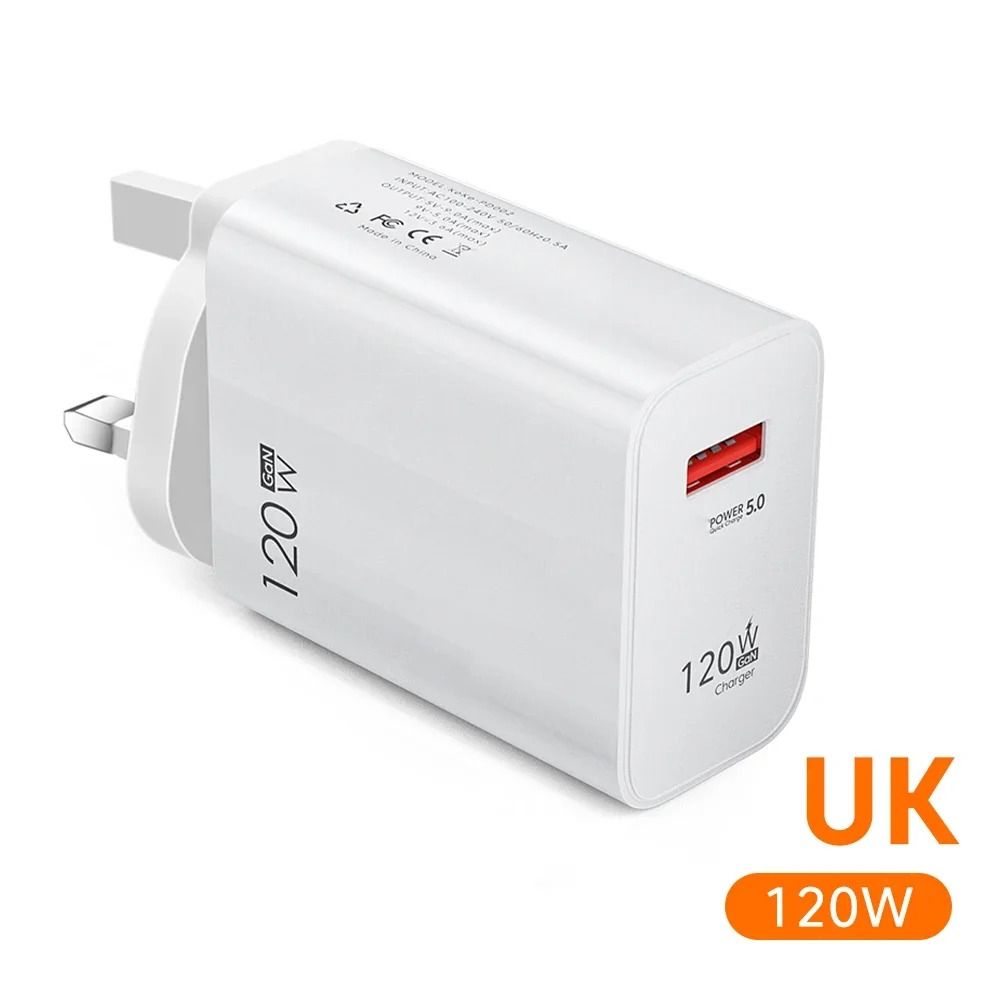 120W GaN HighFidelity USB Super Fast Charging And Power Adapter Hub 9