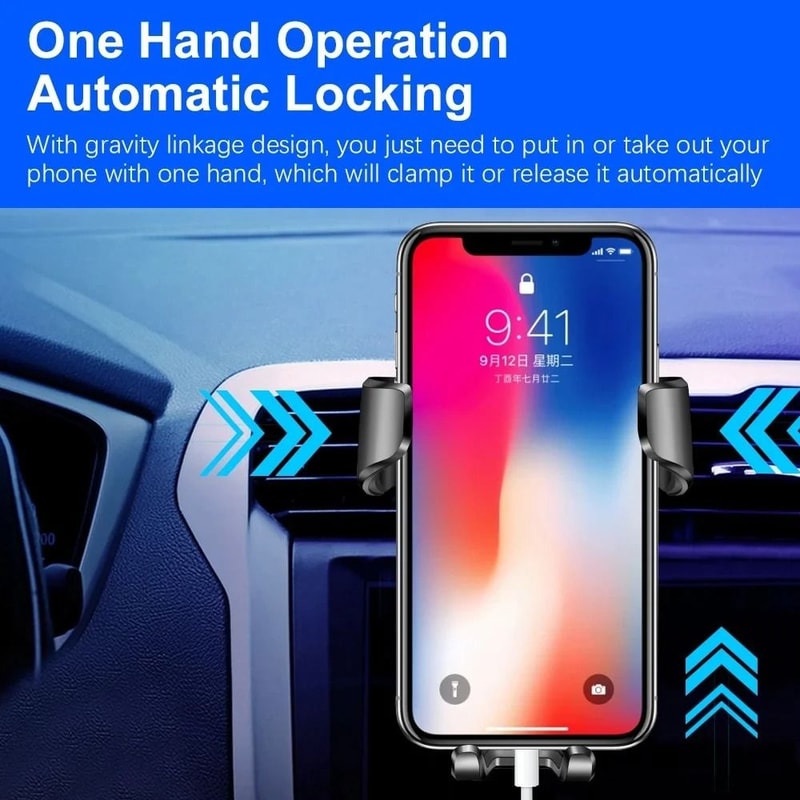 HighFidelity GravitySensing Car Air Vent Clip Mount And Navigation Bracket 1