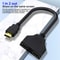 HighFidelity 1080P DualPort HDMI Splitter And Media Expansion Hub 0