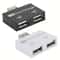 HighFidelity USB Twin Charger And DualPort Female Hub Converter 0