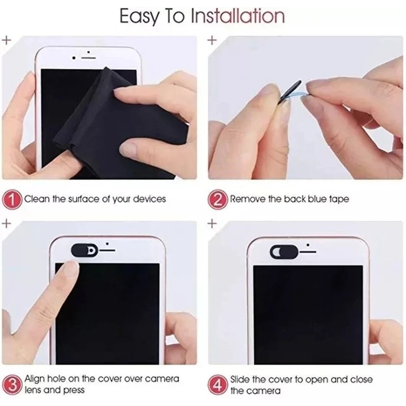 UltraThin Universal TitaniumGrade Privacy Shield And Webcam Shutter Architecture 5