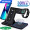 30W 3in1 TitaniumGrade Foldable Magnetic Wireless Charging Architecture 0