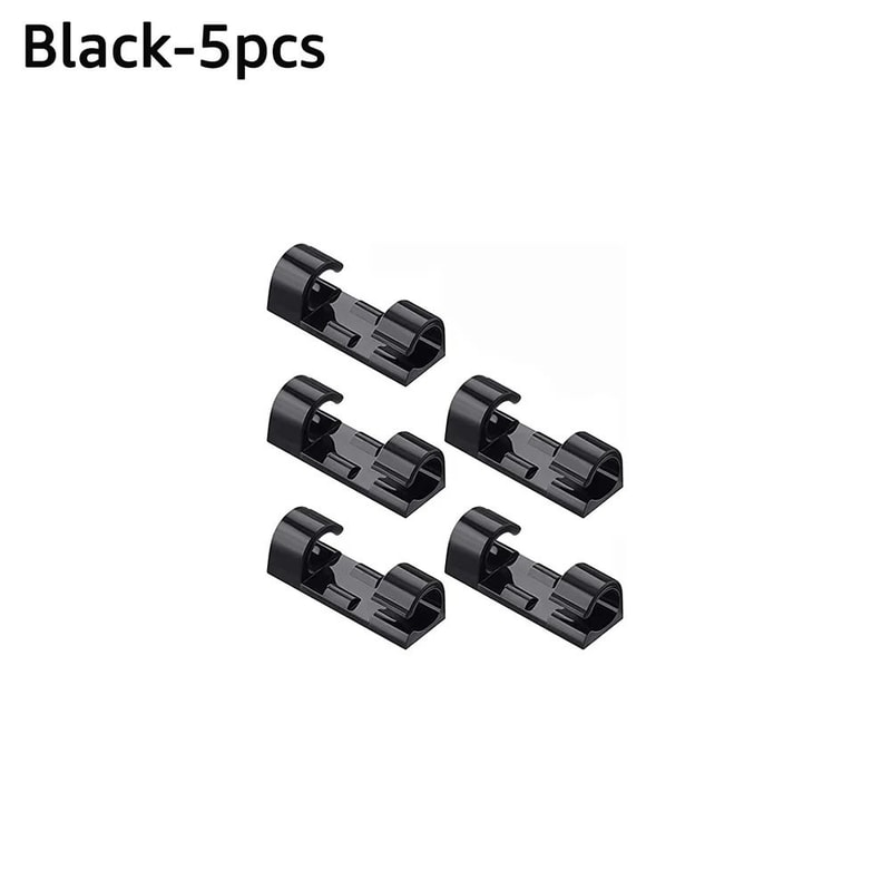 SelfAdhesive Desktop Cable Management Clips 7