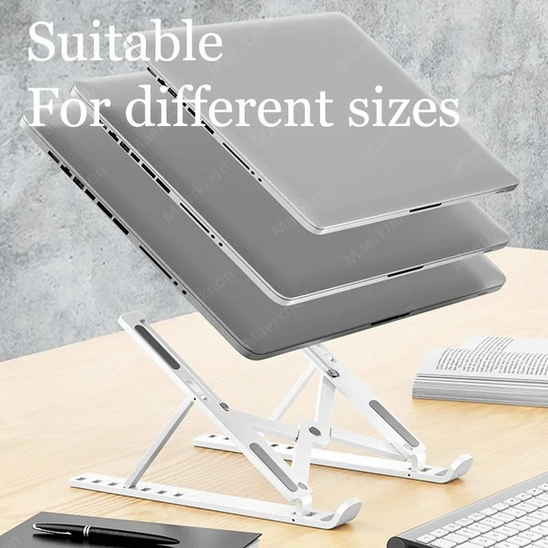 Portable Adjustable Aluminum Laptop Tablet Stand 2